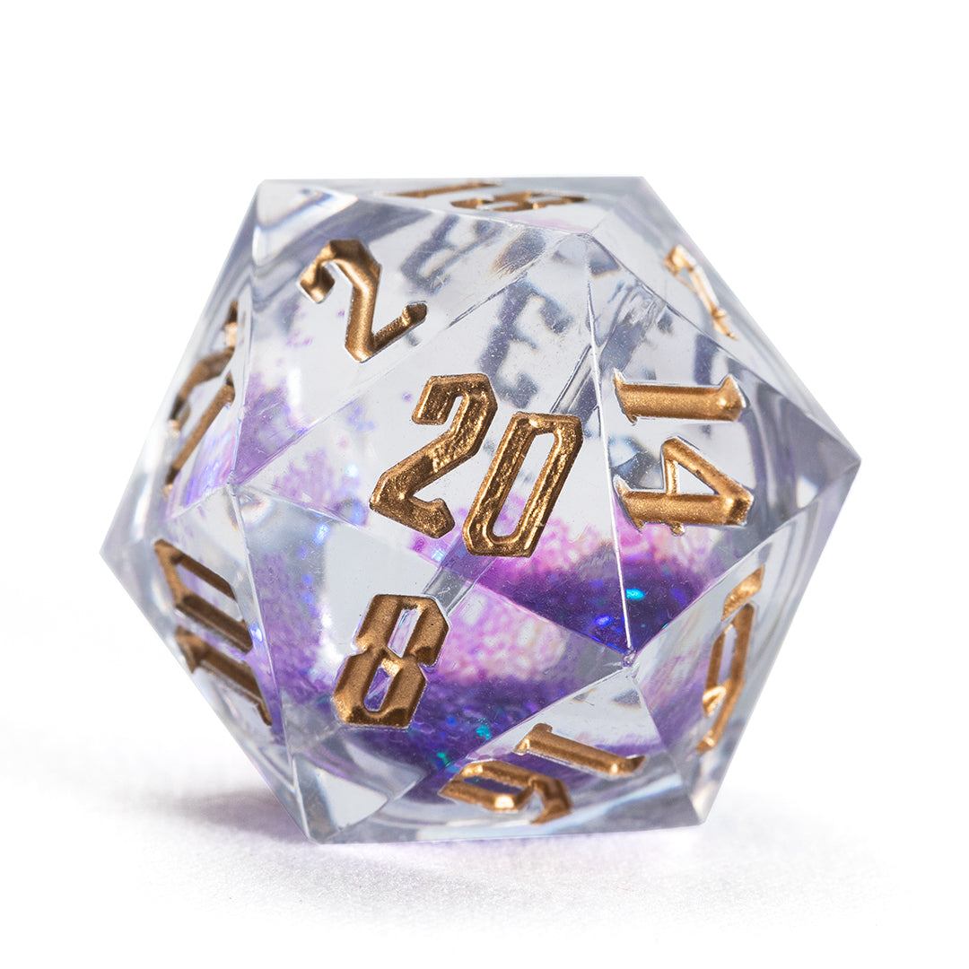 Night Sky D20 Necklace | Sirius Dice