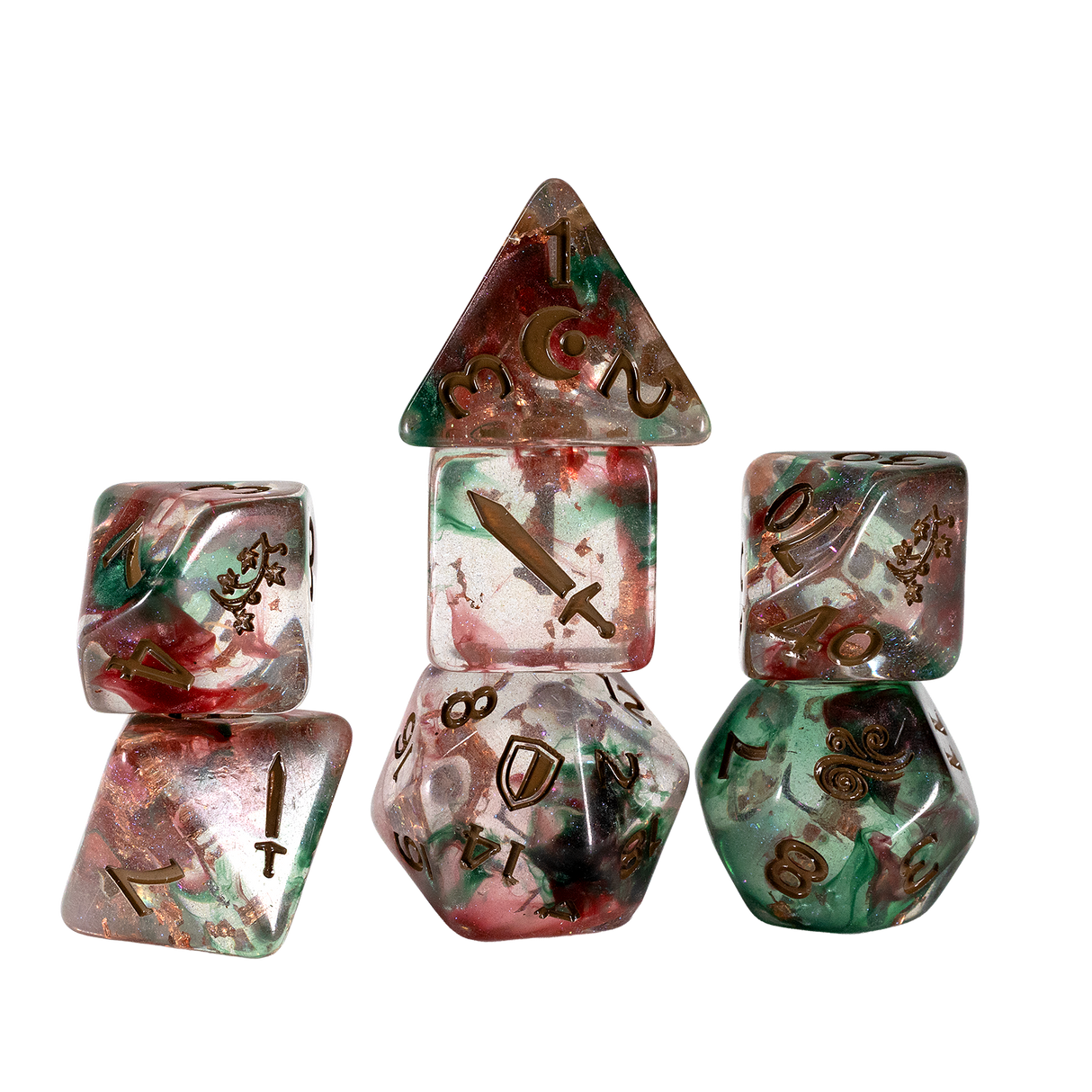 PRE-ORDER - Bells Hells Adventure Dice - Orym of the Air Ashari