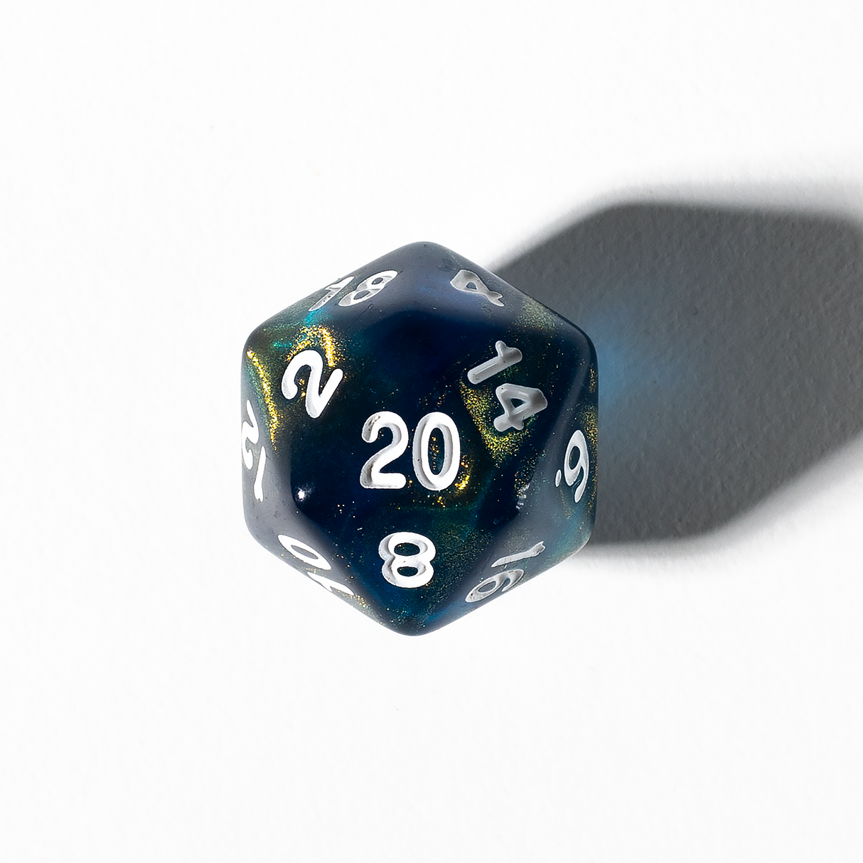 Unearthed Treasure Onyx 7-Piece Polyhedral RPG Dice Set | Sirius Dice