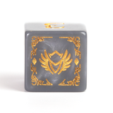 Dungeons & Dragons Adventure Dice - Paladin: White / Grey | Sirius Dice