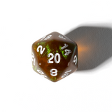 Unearthed Treasure Peridot 7-Piece Polyhedral RPG Dice Set | Sirius Dice