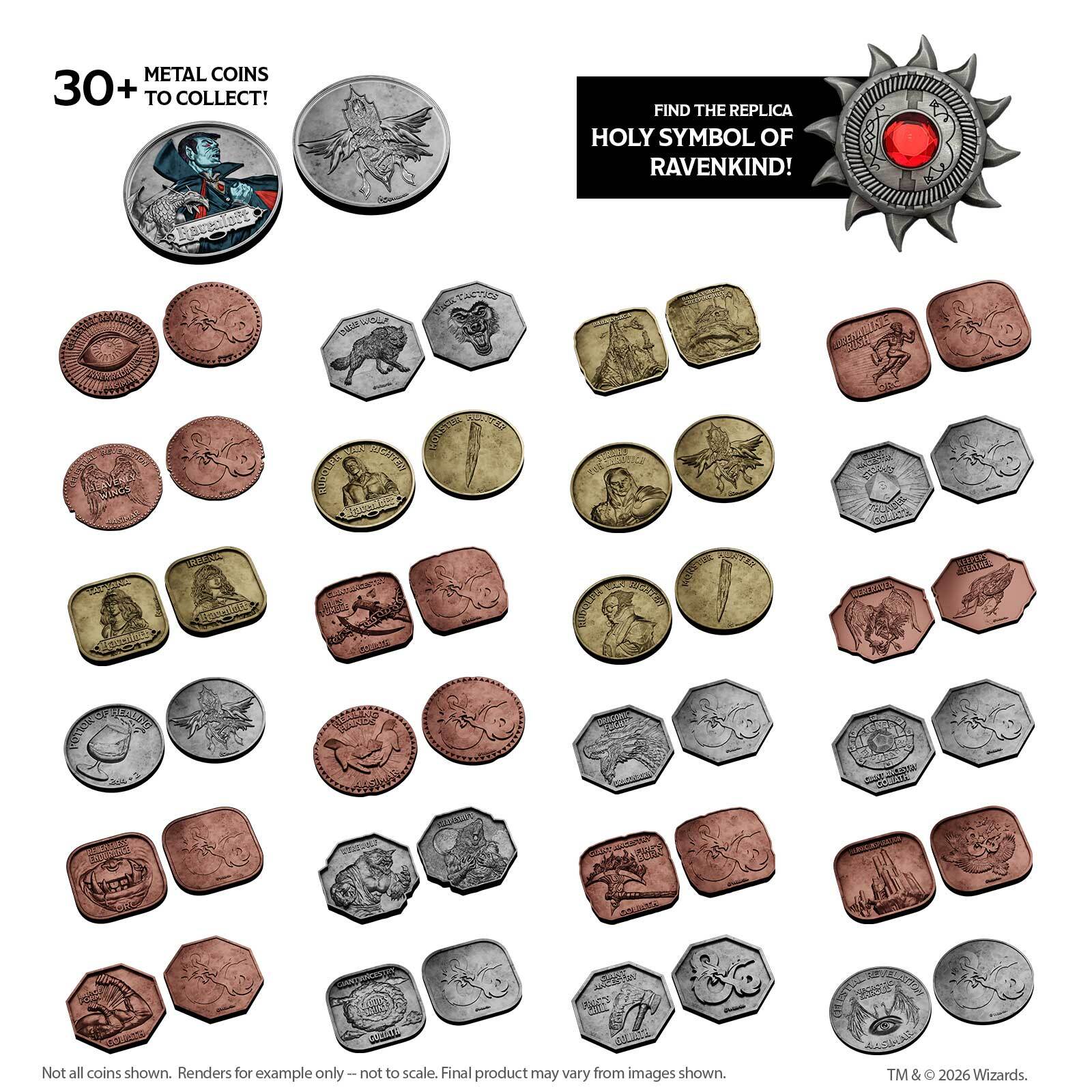 Dungeons & Dragons Castle Ravenloft Treasure Packs – Sirius Dice