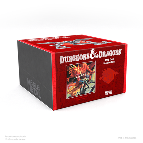 PRE-ORDER - Dungeons & Dragons: Sirius Metal Miniatures - Red Box Basic Set