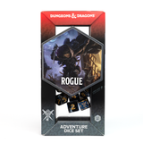 Dungeons & Dragons Adventure Dice - Rogue: Black | Sirius Dice