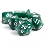 Pearl Green Acrylic Dice Set