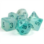 Frosted Glowworm Dice Set