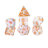 Sharp Crystal Fairy 7-Piece Polyhedral RPG Dice Set | Sirius Dice