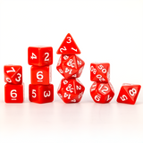 Dungeons & Dragons New Adventurer Dice Set - RED DICE | Sirius Dice