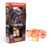 Dungeons & Dragons Adventure Dice - Sorcerer: Orange | Sirius Dice