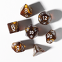 Unearthed Treasure Topaz 7-Piece Polyhedral RPG Dice Set | Sirius Dice