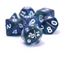 Unearthed Treasure Sapphire 7-Piece Polyhedral RPG Dice Set | Sirius Dice