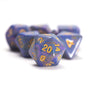 Purple Unicorn 7-Piece Polyhedral RPG Dice Set | Sirius Dice