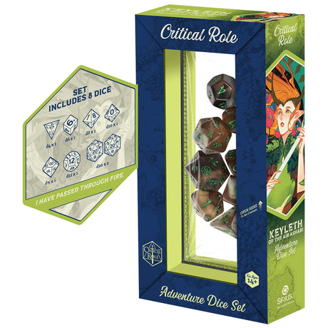 COMING SOON - Vox Machina Adventure Dice - Keyleth