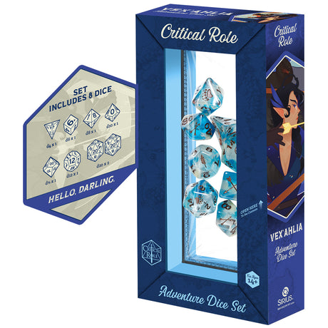 COMING SOON - Vox Machina Adventure Dice - Vex’ahlia