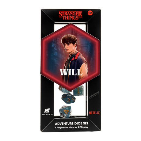 Stranger Things: Adventure Dice Set - Will