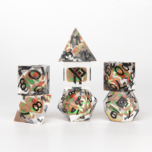 Turkey Leg Plate Dice Set