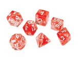 Red Cloud Resin Dice Set