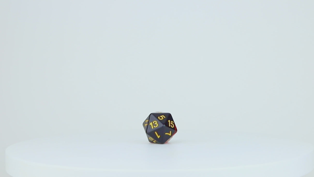 red black dice