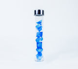blue sharp edge uv dnd dice set