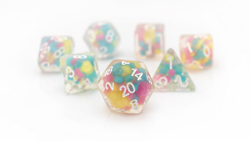candy color dice