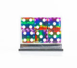 rainbow D6 dice