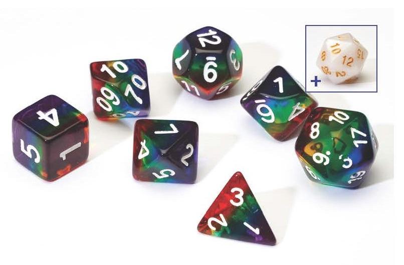 rainbow lgbt dice