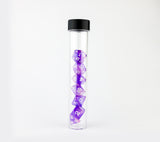 purple dnd dice set