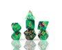 green dice set