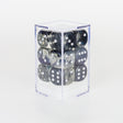 black glitter wargaming dice