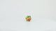 green gold d20 dice set