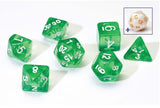 green dice set