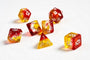 Yellow + Red Dice Set